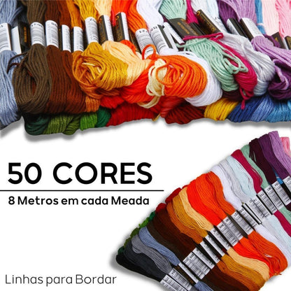 Kit de Agulhas Mágicas Para Bordado Russo + Apostila Para Iniciantes