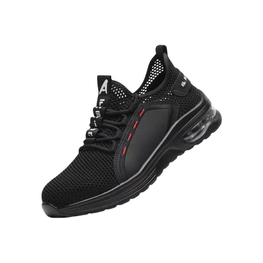 Unbesiegbar – Atmungsaktive Sicherheitsschuhe with Stahlkappe for Arbeit and Bau | Leicht and Rutschfest