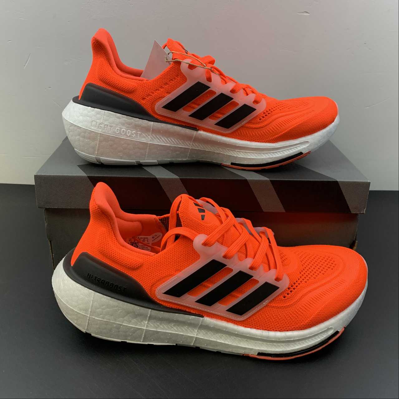 Tênis Adidas UltraBoost Light 23 'Solar Red Black' - HQ6341