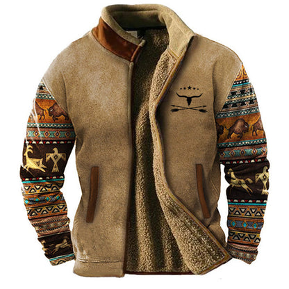 FrostRebel | Stylische Fleecejacke with Thermo-Innenfutter