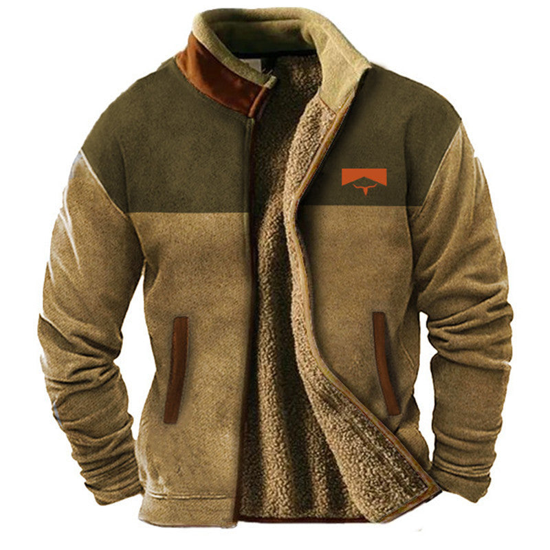 FrostRebel | Stylische Fleecejacke with Thermo-Innenfutter