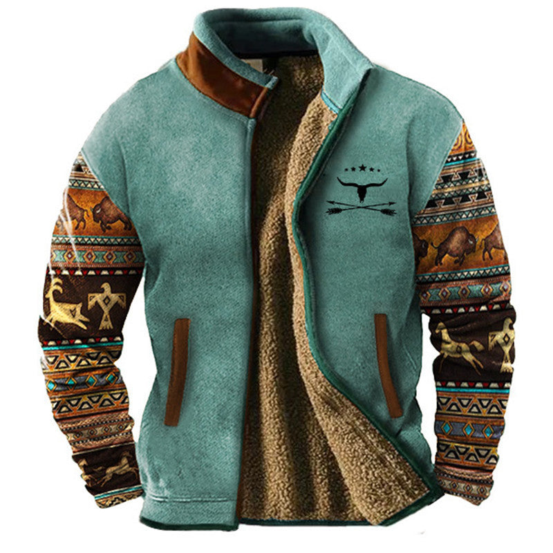 FrostRebel | Stylische Fleecejacke with Thermo-Innenfutter