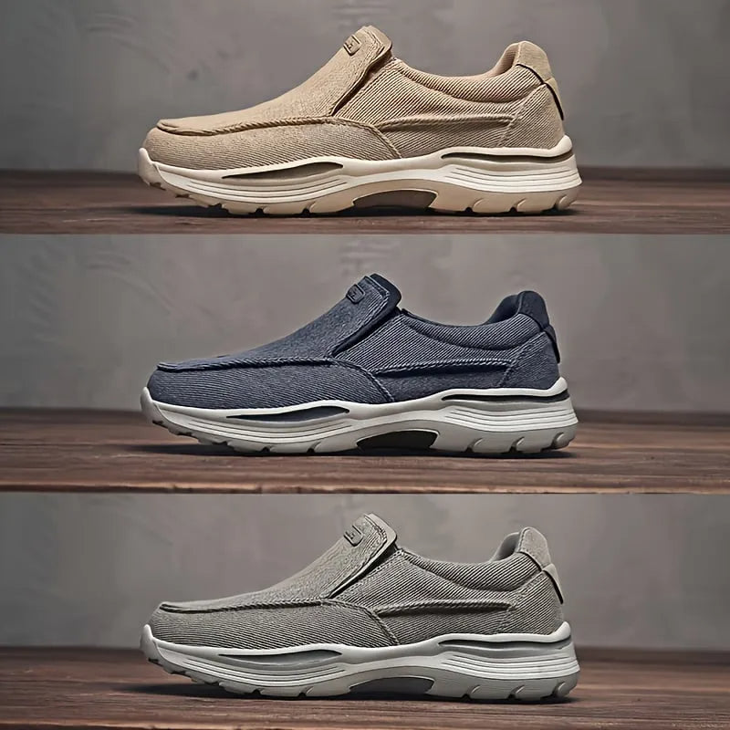 Orthopädische Freizeit-Wanderschuhe for men's – Comfortable, Atmungsaktiv with Fußgewölbeunterstützung