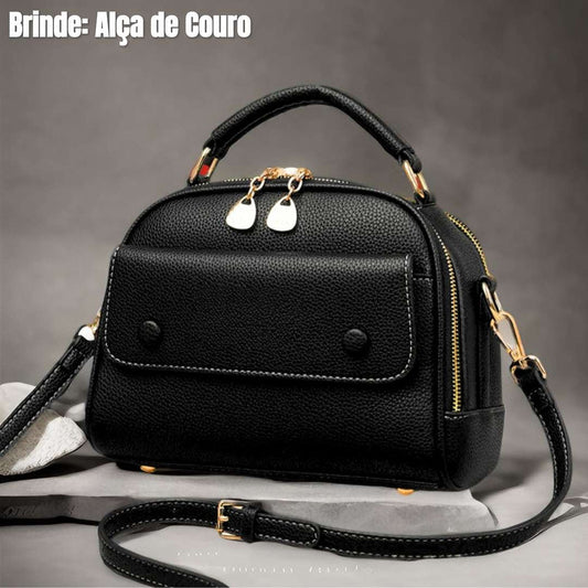 Bolsa de Couro Legitimo CUCCI + BRINDE [ÚLTIMAS UNIDADES]