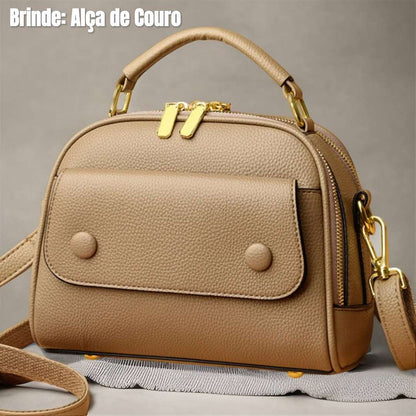 Bolsa de Couro Legitimo CUCCI + BRINDE [ÚLTIMAS UNIDADES]