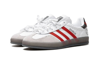 Tênis Adidas Gazelle Indoor x Hello Kitty "50th Anniversary" Branco - II0013