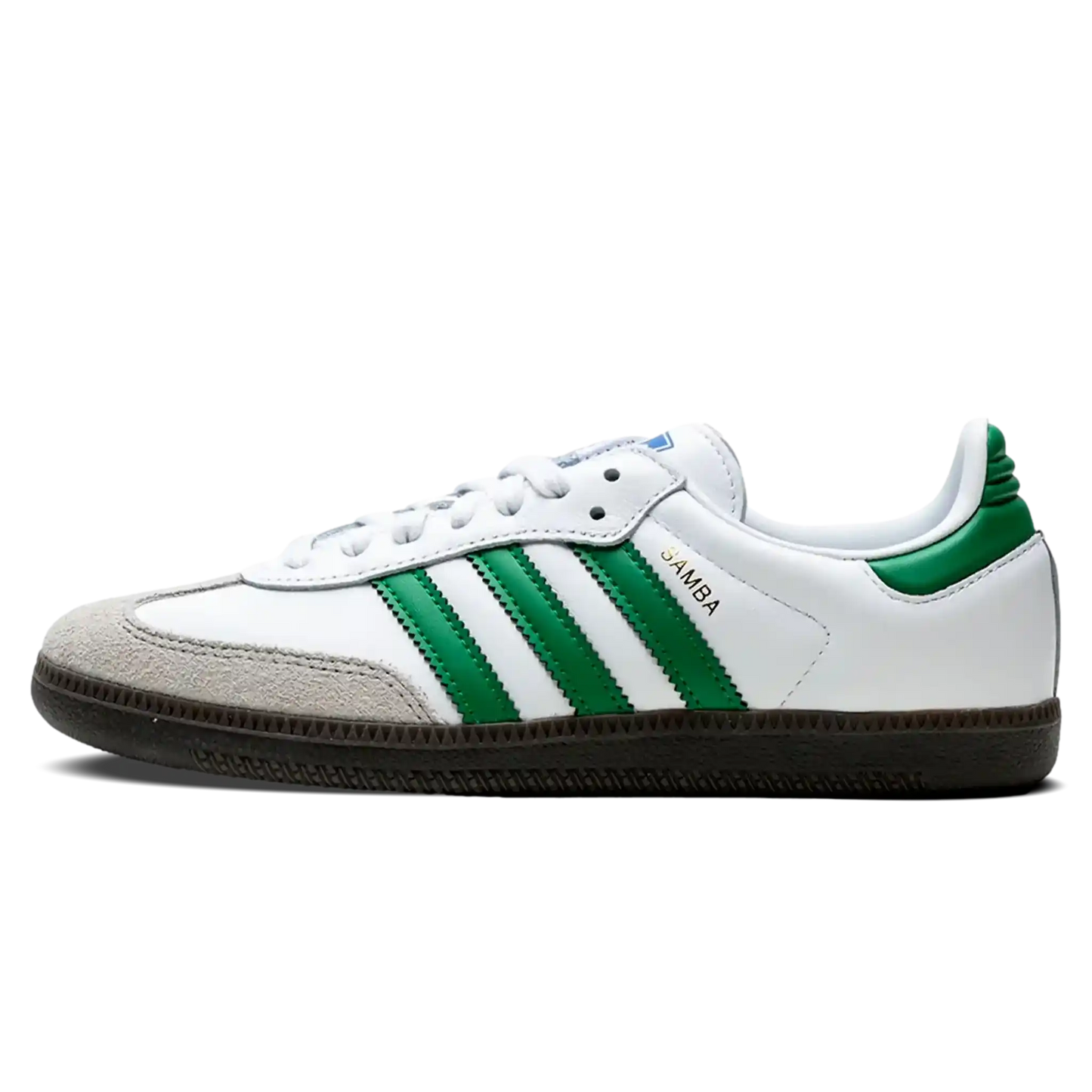 Tênis Adidas Samba OG Feminino "Green" Branco / Verde - IG1024