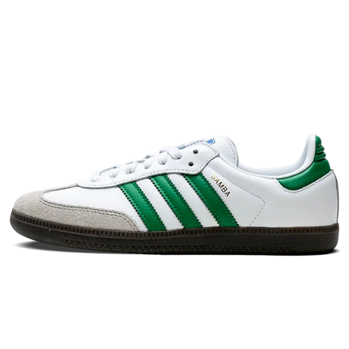 Tênis Adidas Samba OG Feminino "Green" Branco / Verde - IG1024