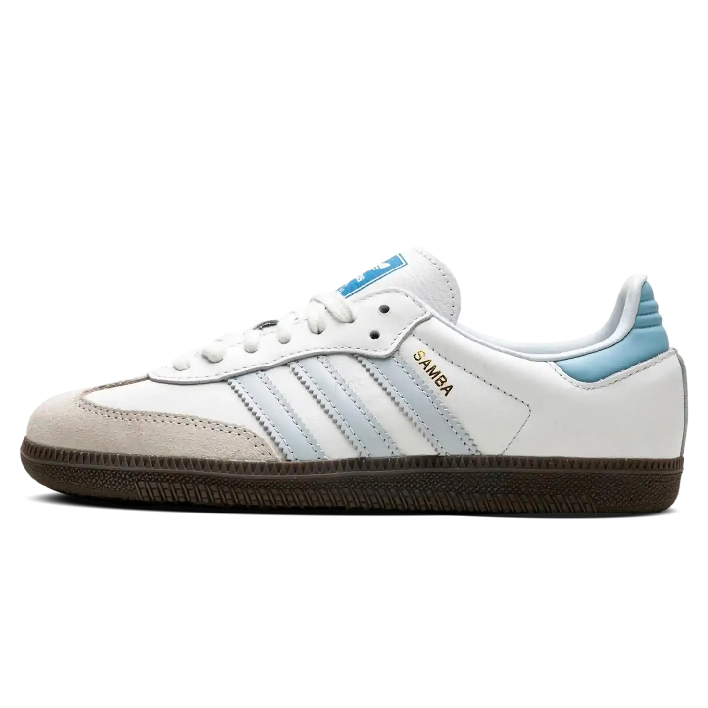 Tênis Adidas Samba OG Feminino "Halo Blue" Azul - ID2055