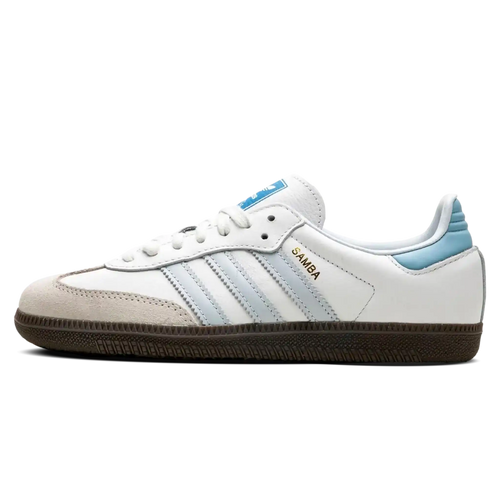 Tênis Adidas Samba OG Feminino "Halo Blue" Azul - ID2055