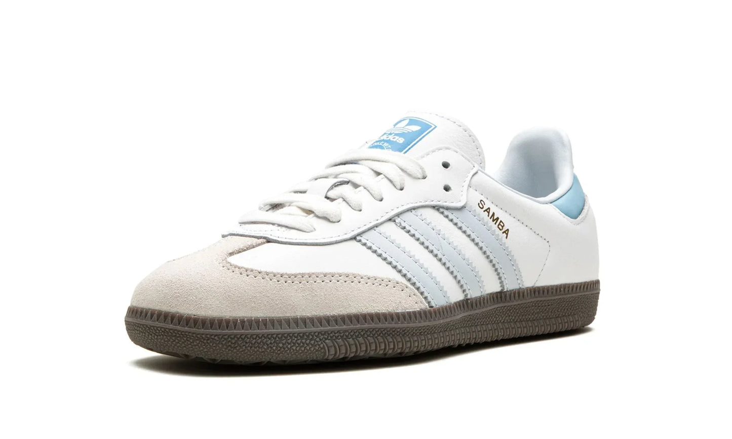 Tênis Adidas Samba OG Feminino "Halo Blue" Azul - ID2055