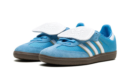 Tênis Adidas Samba OG Feminino "Blue Burst" Azul - IE9170