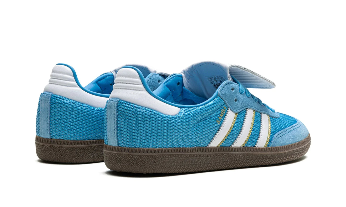 Tênis Adidas Samba OG Feminino "Blue Burst" Azul - IE9170