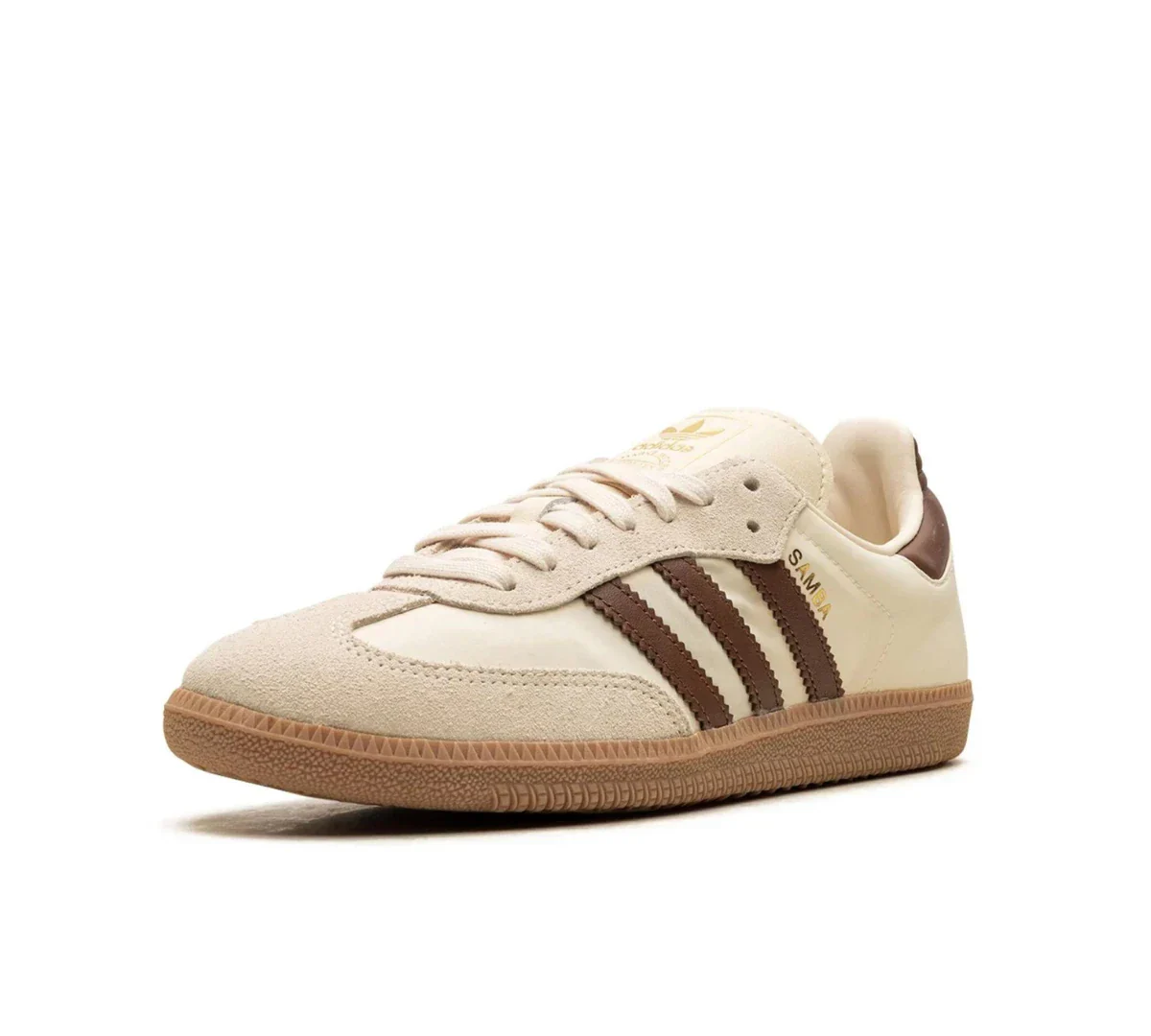 Adidas Samba 'Cream White Preloved Brown' Creme/Marrom - ID1447