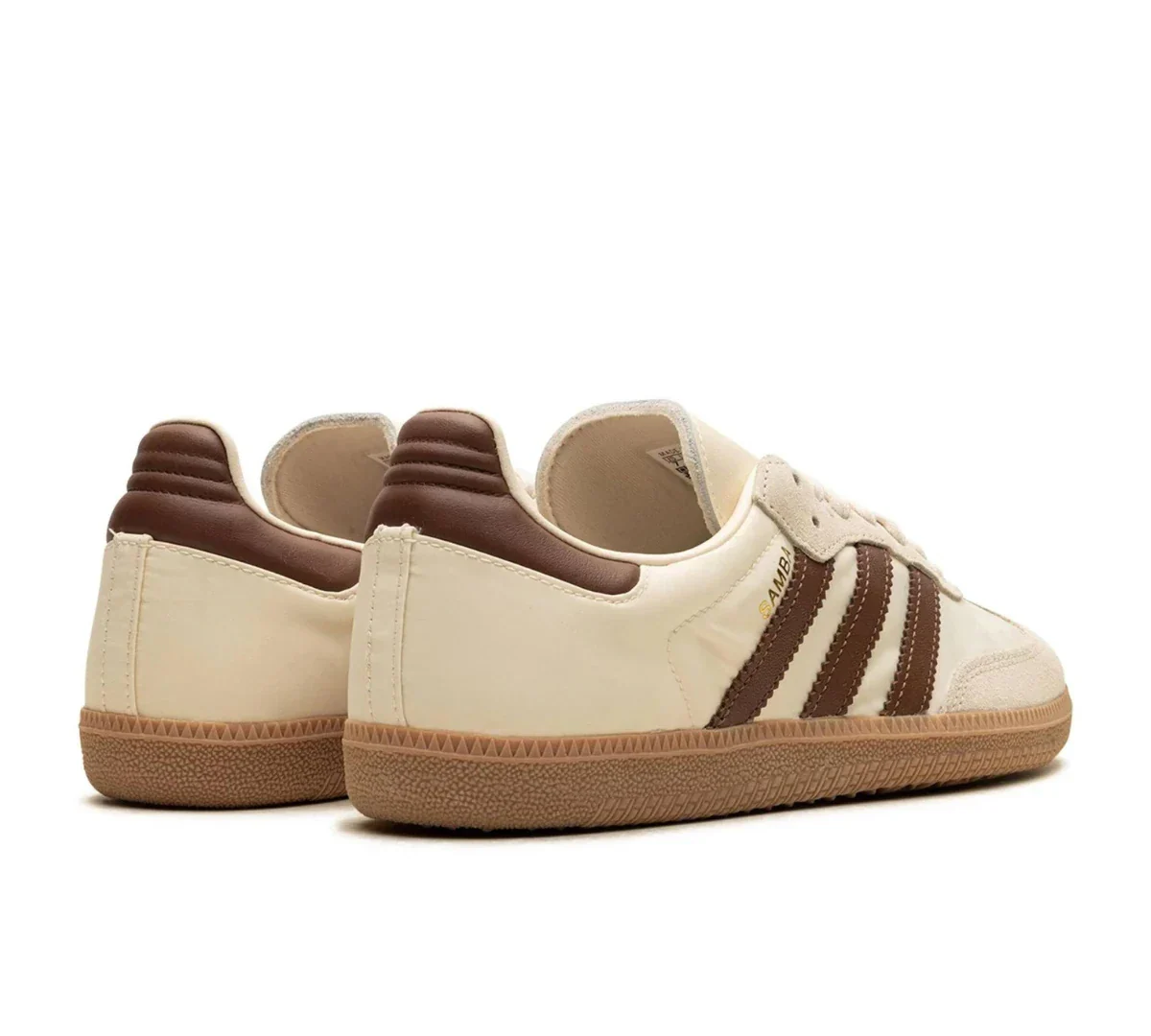 Adidas Samba 'Cream White Preloved Brown' Creme/Marrom - ID1447