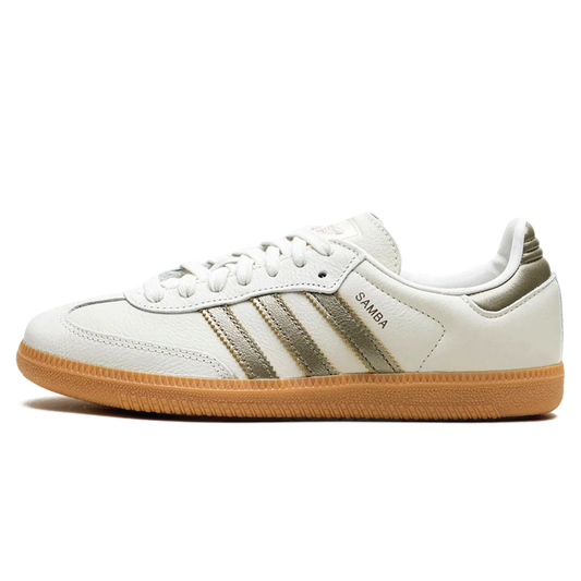 Tênis Adidas Samba OG Feminino "Cyber Mettalic" Branco - IG1964