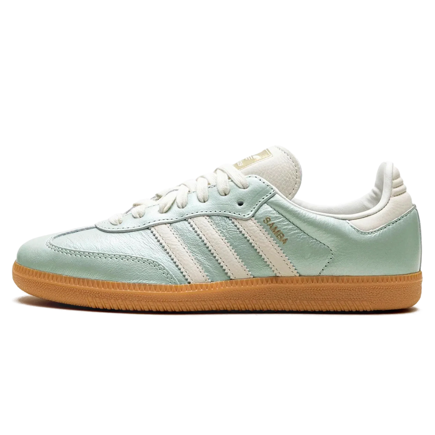 Tênis Adidas Samba OG Feminino "Cyber Mettalic" Azul - IG1965