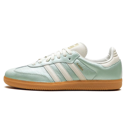 Tênis Adidas Samba OG Feminino "Cyber Mettalic" Azul - IG1965