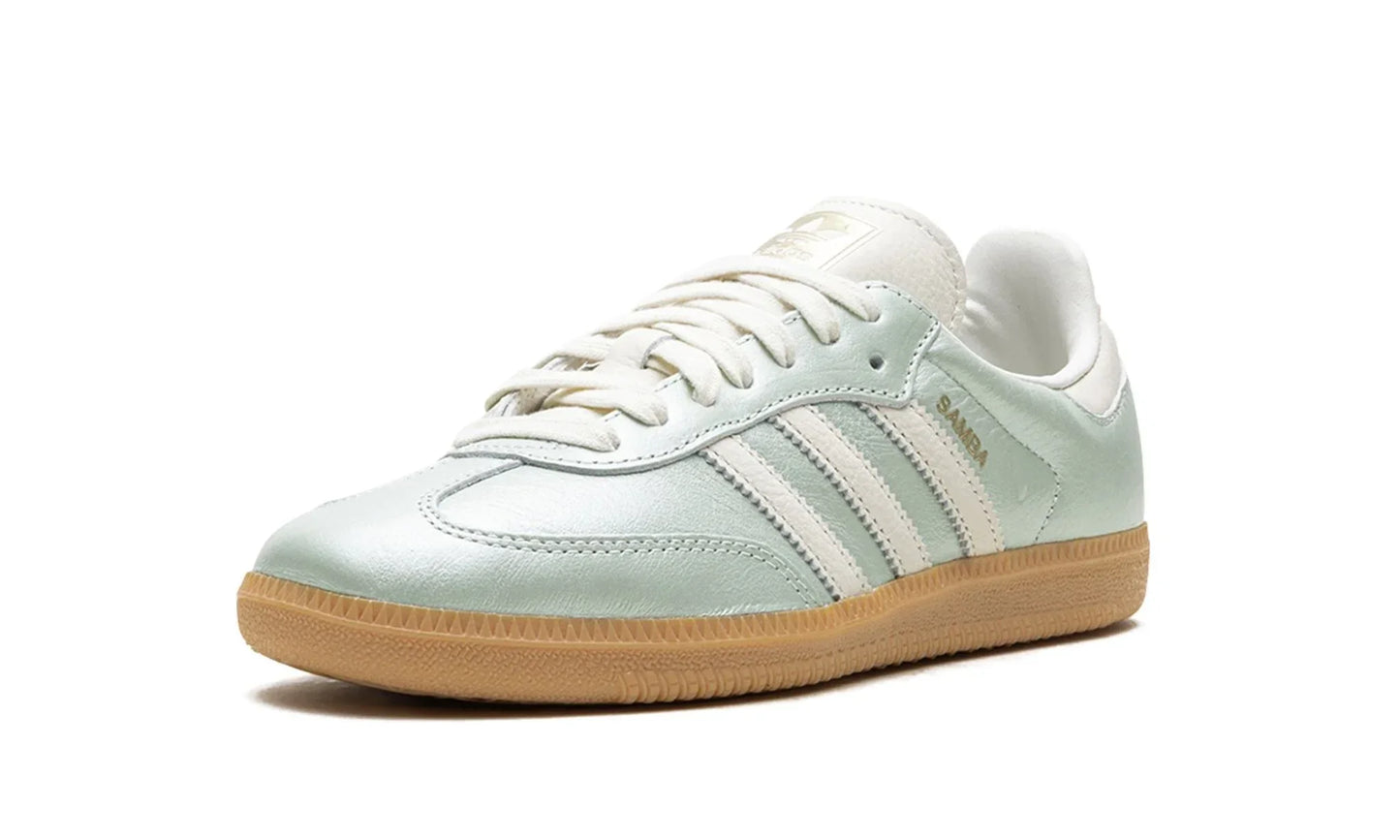 Tênis Adidas Samba OG Feminino "Cyber Mettalic" Azul - IG1965
