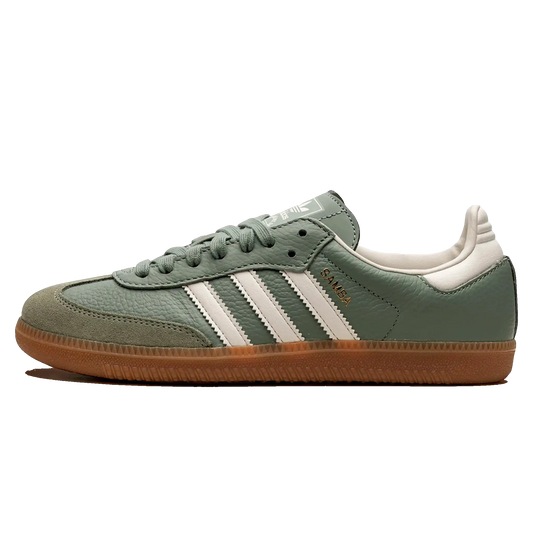 Tênis Adidas Samba OG Feminino "Green White" Verde - IE7011
