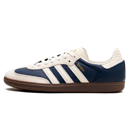 Tênis Adidas Samba OG Feminino "Night Indigo Crew White" - IG1968