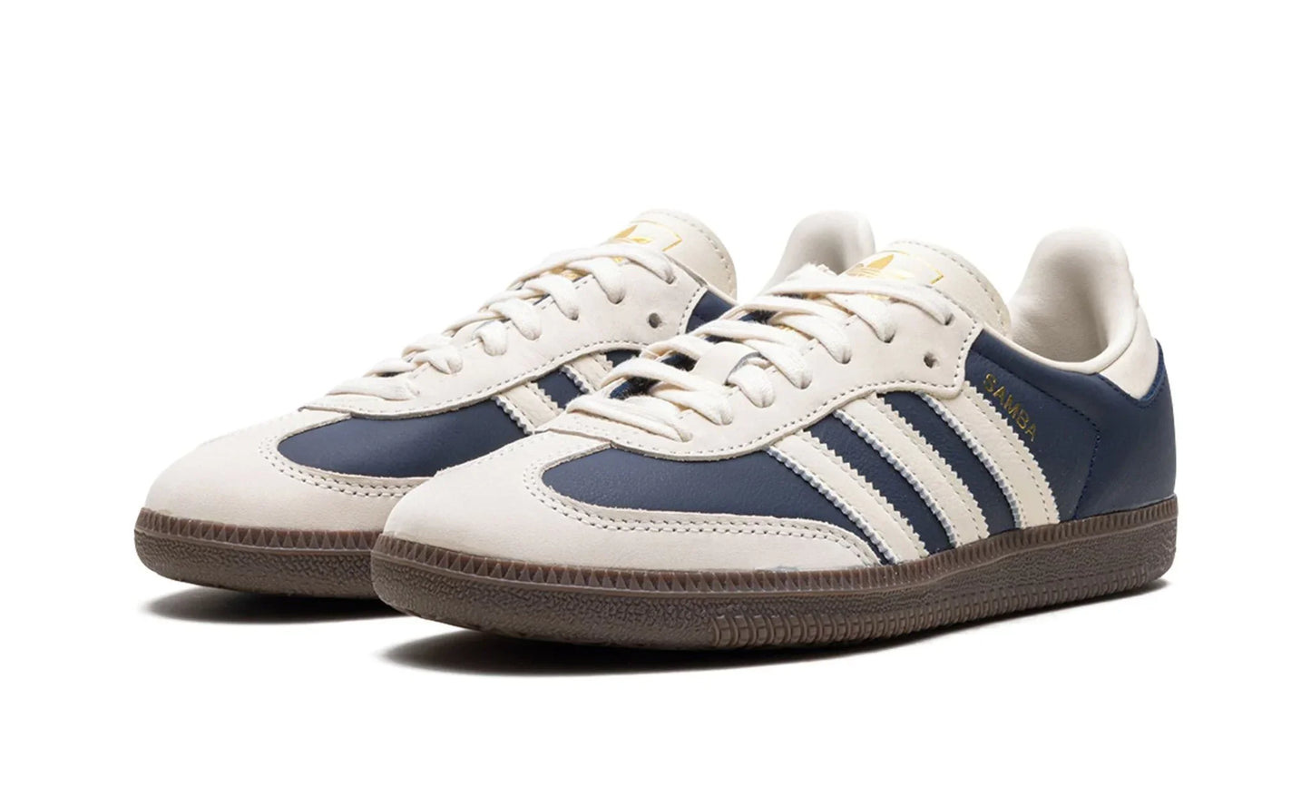Tênis Adidas Samba OG Feminino "Night Indigo Crew White" - IG1968
