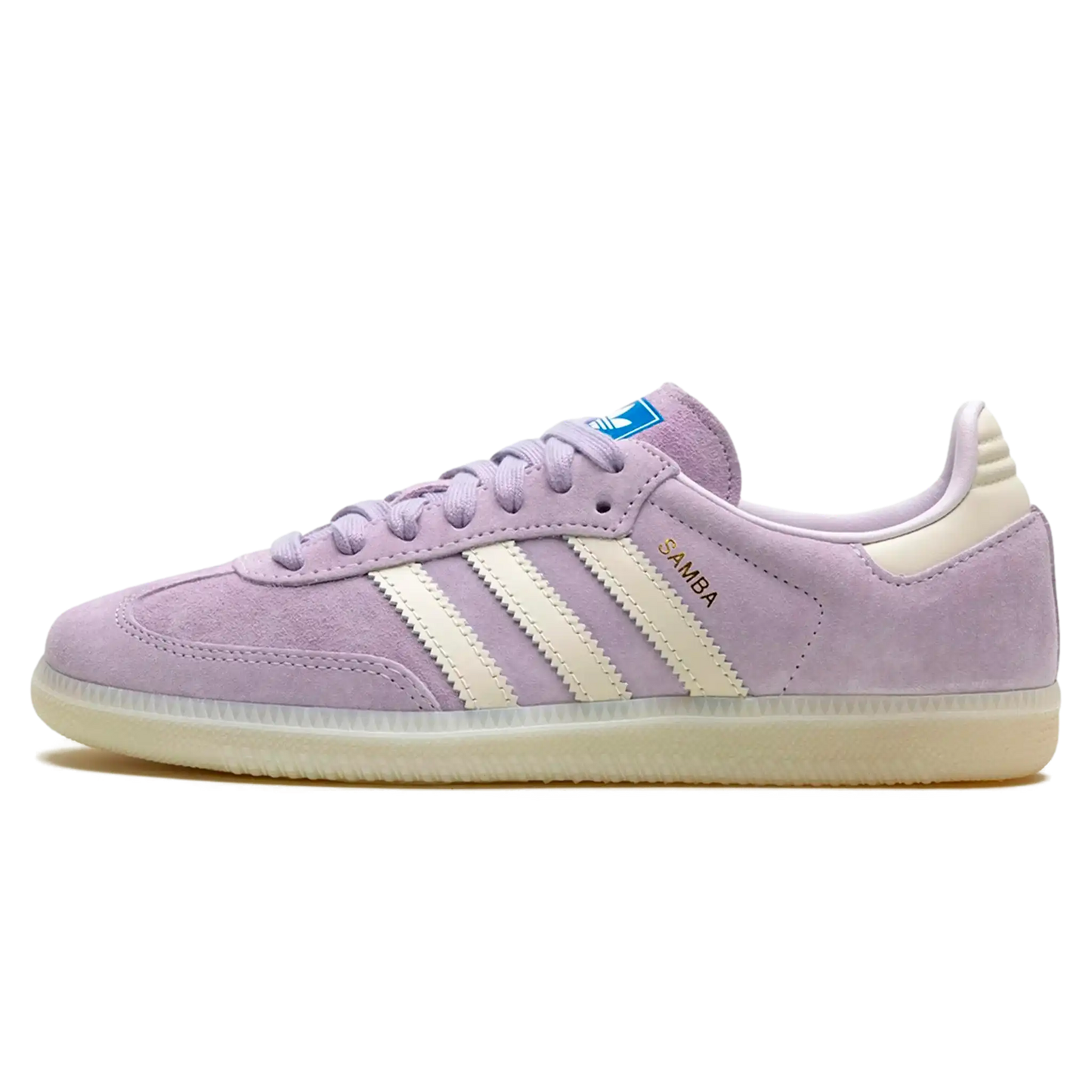 Tênis Adidas Samba OG Feminino "Silver Dawn" Roxo - IG6176
