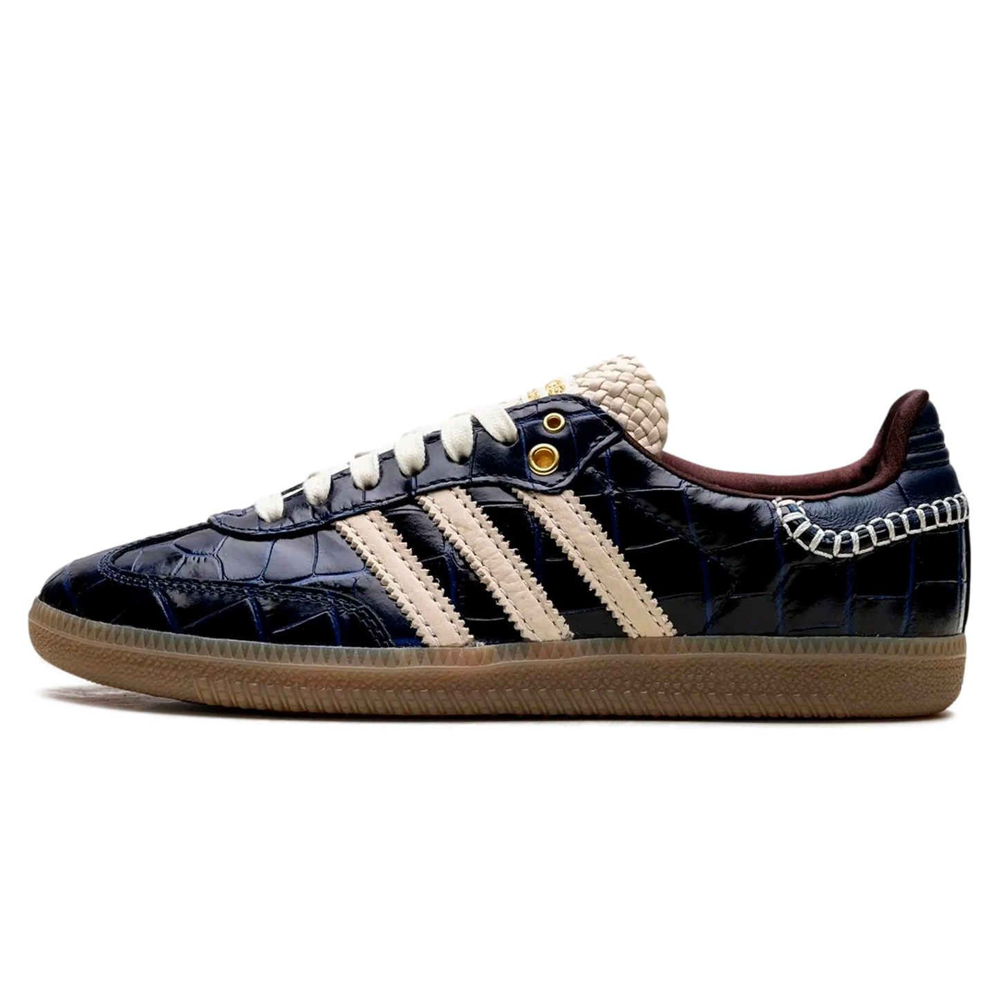 Tênis Adidas Samba x Wales Bonner "Navy Croc" Azul - JH9825