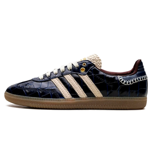 Tênis Adidas Samba x Wales Bonner "Navy Croc" Azul - JH9825