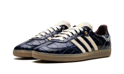 Tênis Adidas Samba x Wales Bonner "Navy Croc" Azul - JH9825