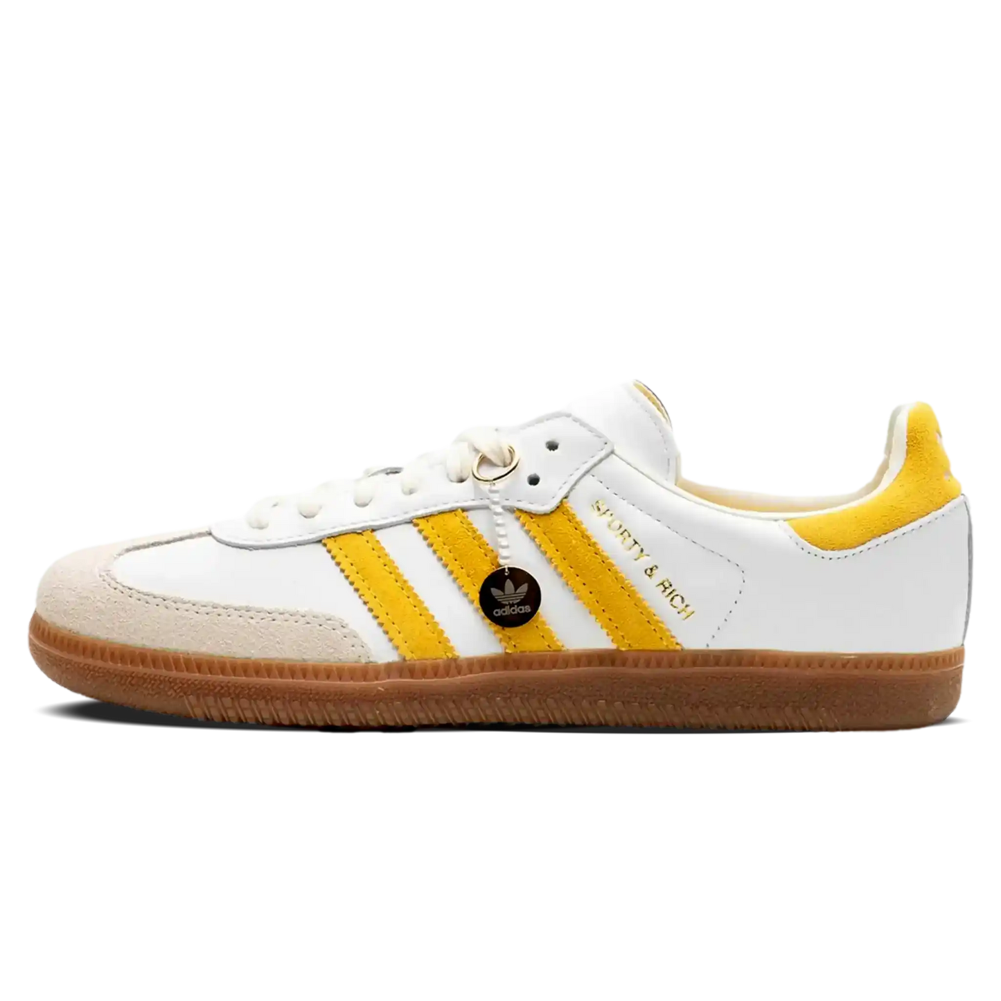 Tênis Adidas Samba OG x Sporty & Rich "Bold Gold" Amarelo - IF5661
