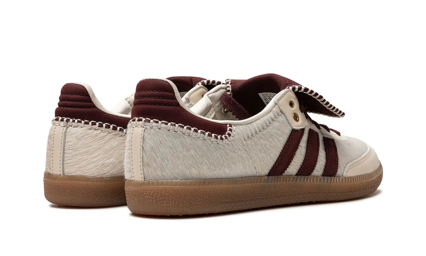 Tênis Adidas Samba x Wales Bonner "Pony Tonal" Bege - IE0586