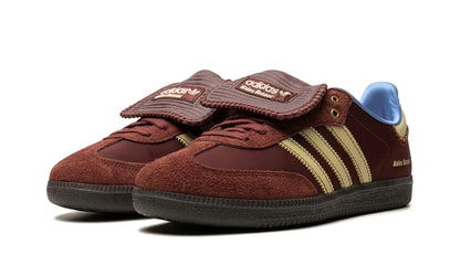 Tênis Adidas Samba x Wales Bonner Nylon "Fox Brown" Bordô - IE0579