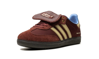 Tênis Adidas Samba x Wales Bonner Nylon "Fox Brown" Bordô - IE0579