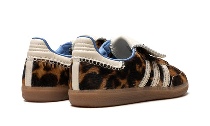 Tênis Adidas Samba x Wales Bonner "Pony Leo" Animal Print - IE0578