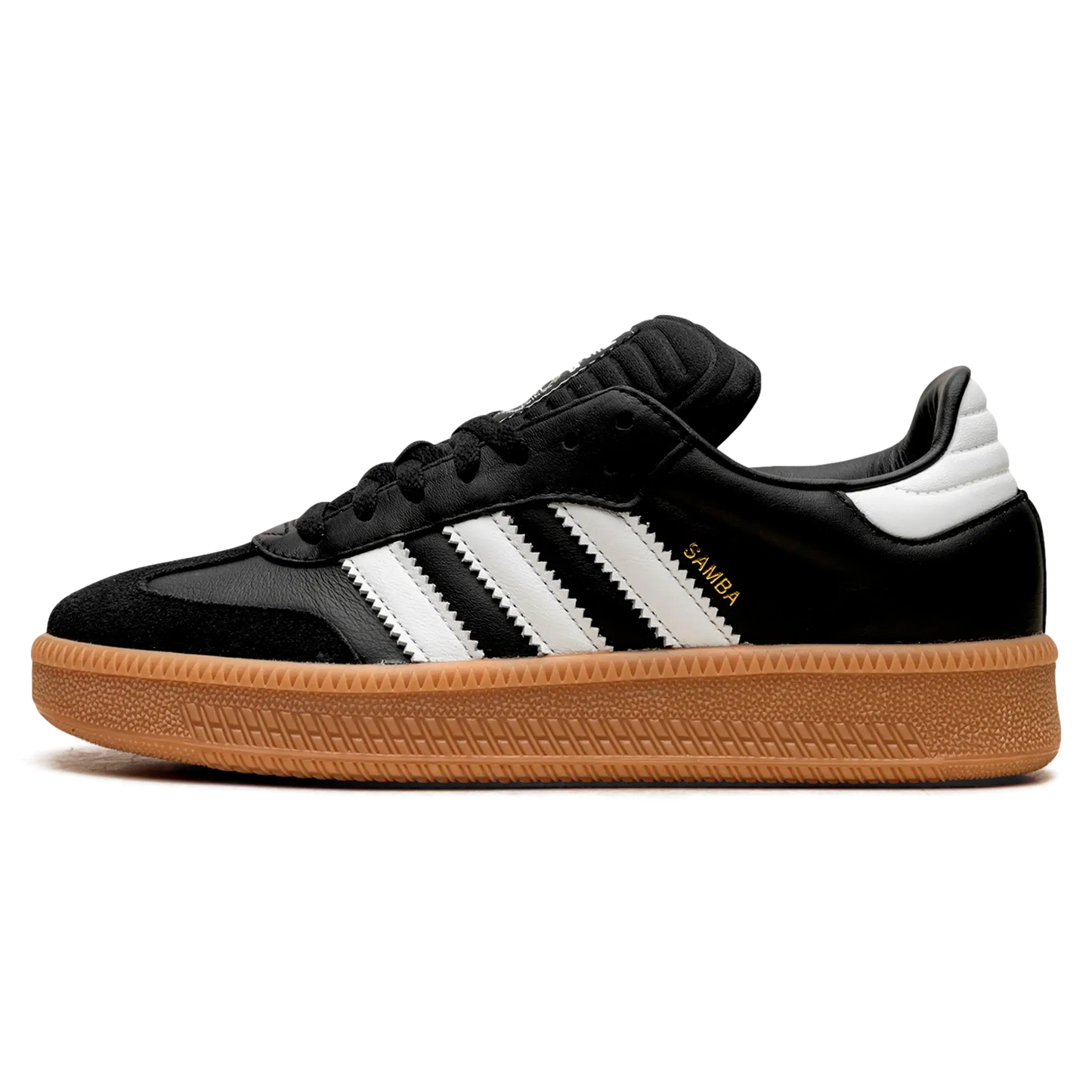 Tênis Adidas Samba XLG "Black White Gum" Preto - IE1379