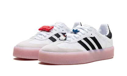 Tênis Adidas Sambae Feminino "Hello Kitty" Branco / Rosa - IG4450