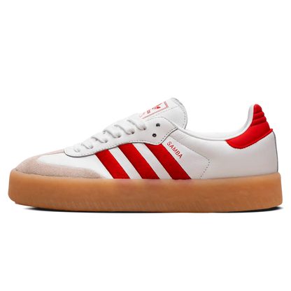 Tênis Adidas Sambae Feminino "Scarlet Red" Branco / Vermelho - ID0438