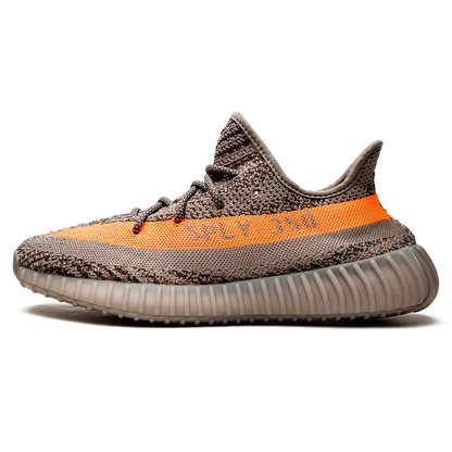 Tênis Adidas Yeezy Boost 350 v2 'Beluga Reflective' Cinza / Laranja - GW1229