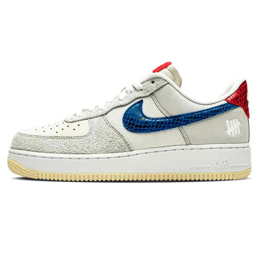 Tênis Air Force 1 x Undefeated "5 on it" Cinza - DM8461-001