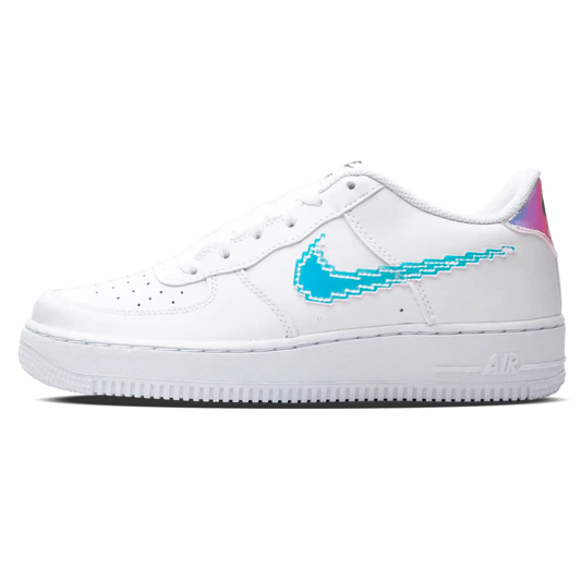 Tênis Air Force 1 'Iridescent Pixel' Branco - CV1699-100