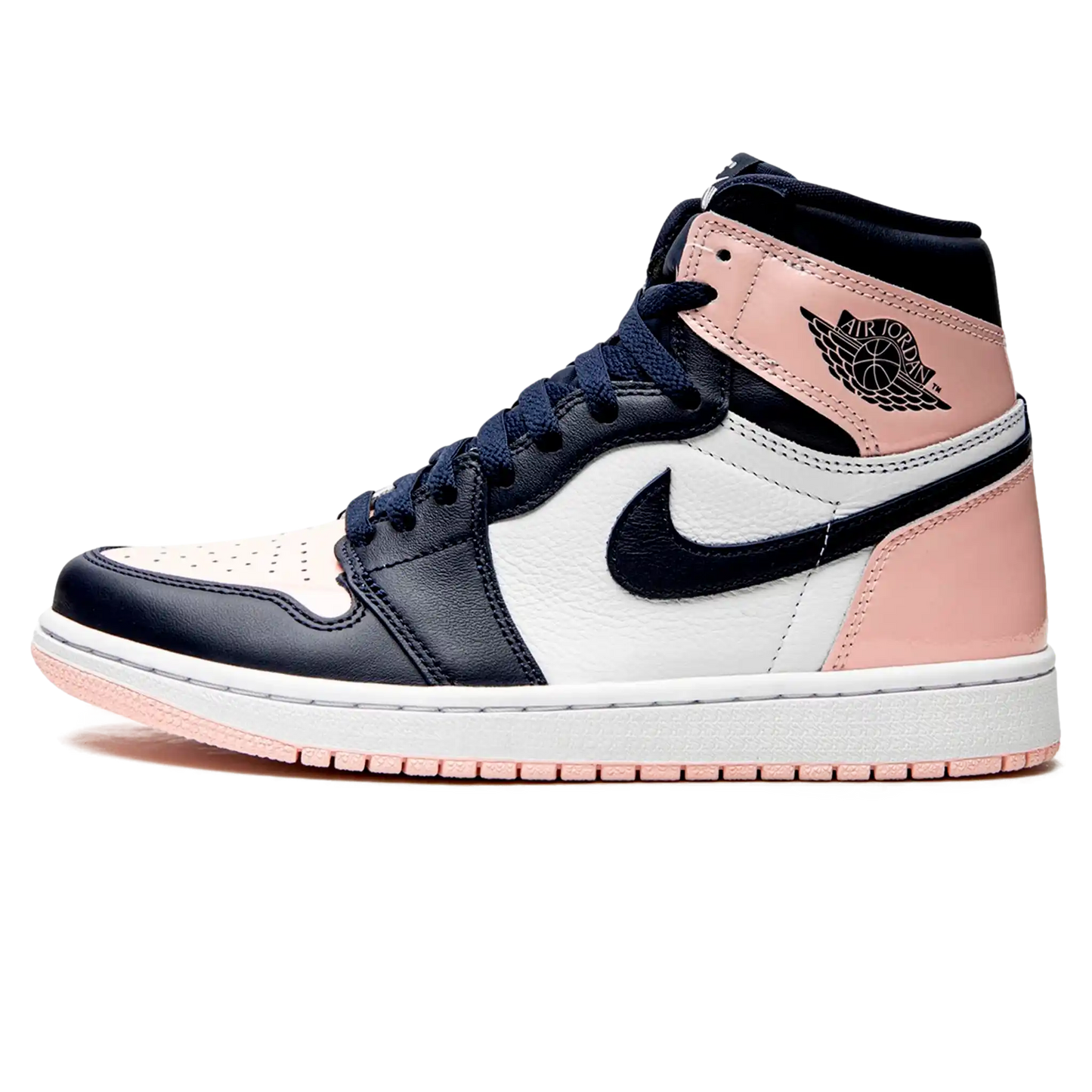Tênis Air Jordan 1 High Feminino "Bubble Gum" Rosa - DD9335-641