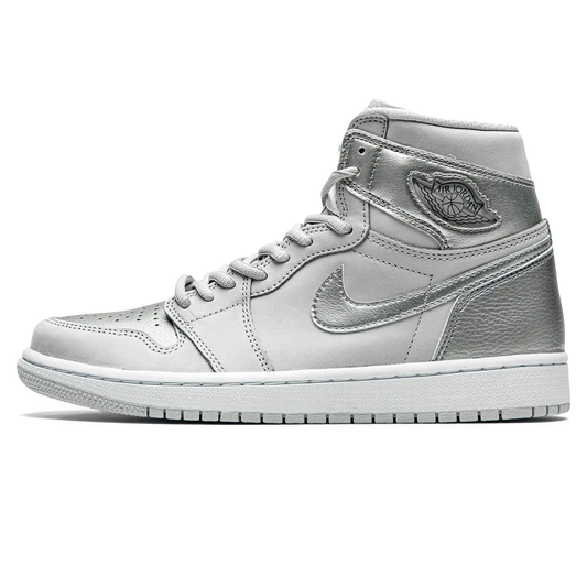 Tênis Air Jordan 1 High "CO. Japan" Cinza / Prata - DC1788-029