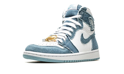 Tênis Air Jordan 1 High Feminino "Denim" Azul - DM9036-104