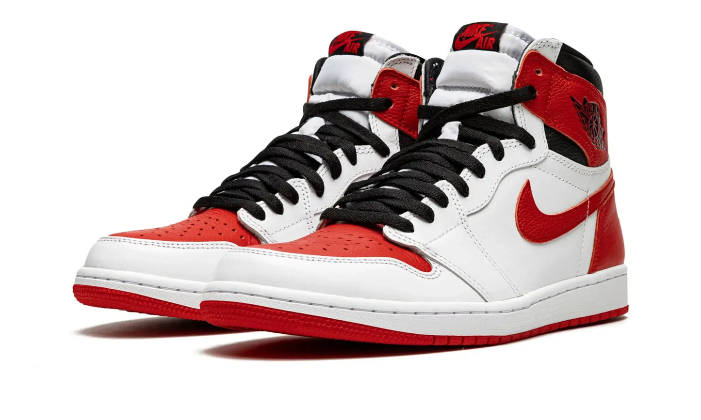 Tênis Air Jordan 1 High "Heritage" Vermelho / Branco - 555088-161