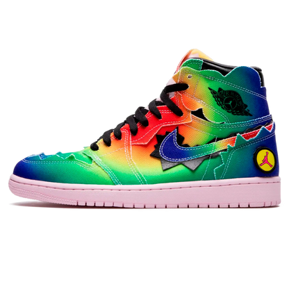 Tênis Air Jordan 1 High "J. Balvin" Colorido