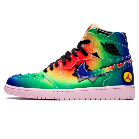 Tênis Air Jordan 1 High "J. Balvin" Colorido