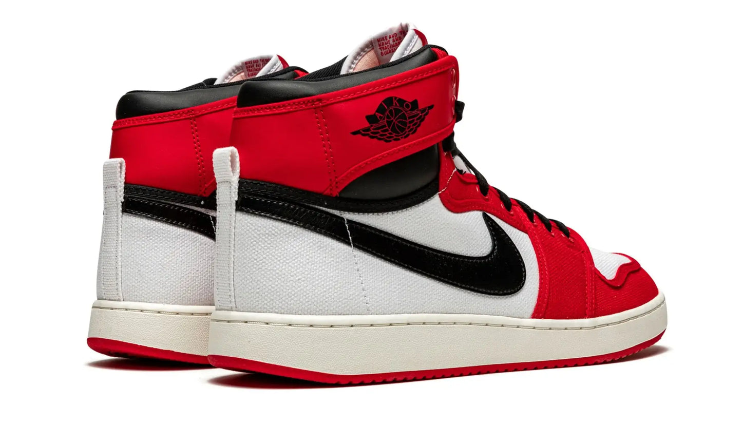 Tênis Air Jordan 1 KO Tecido "Chicago" Vermelho / Branco - DA9089-100