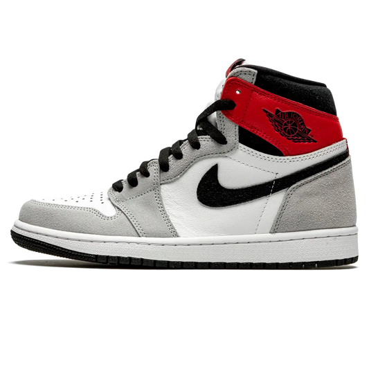 Tênis Air Jordan 1 High "Smoke Grey" Cinza - 555088-126