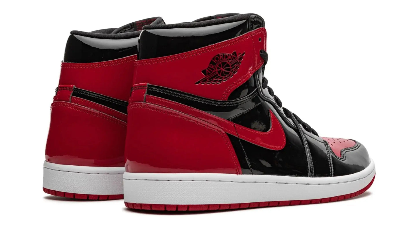 Tênis Air Jordan 1 High "Patent Bred" Vermelho / Preto - 555088-063